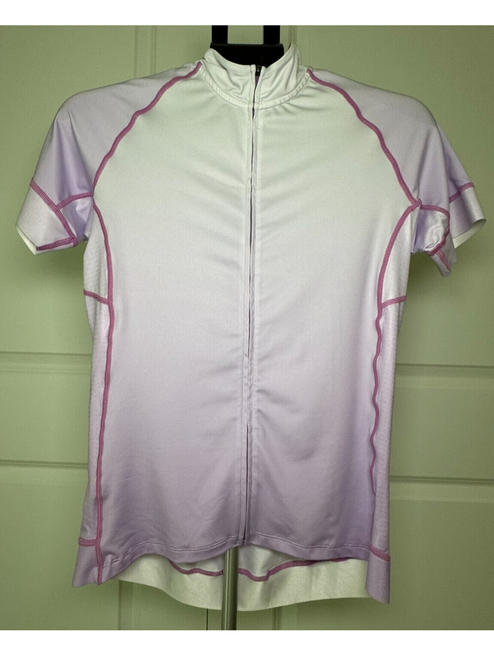 Women’s Shebeest Light Purple Cycling Short Sleeve Jersey (M)